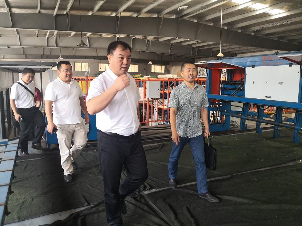 衡水市驻外招商办主任李焕玉一行到访太阳城官网公司-太阳城官网